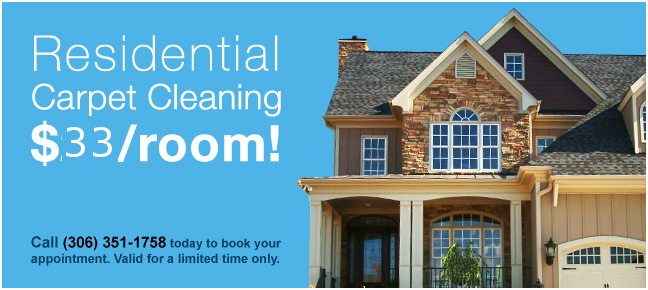 Residential Carpet Cleaning, only $33 per Room